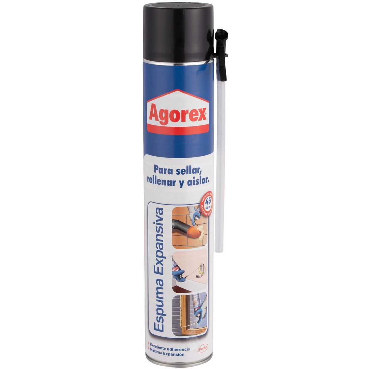 AGOREX - Expansiva Agorex Multiuso 750 ml Aislante Blanco