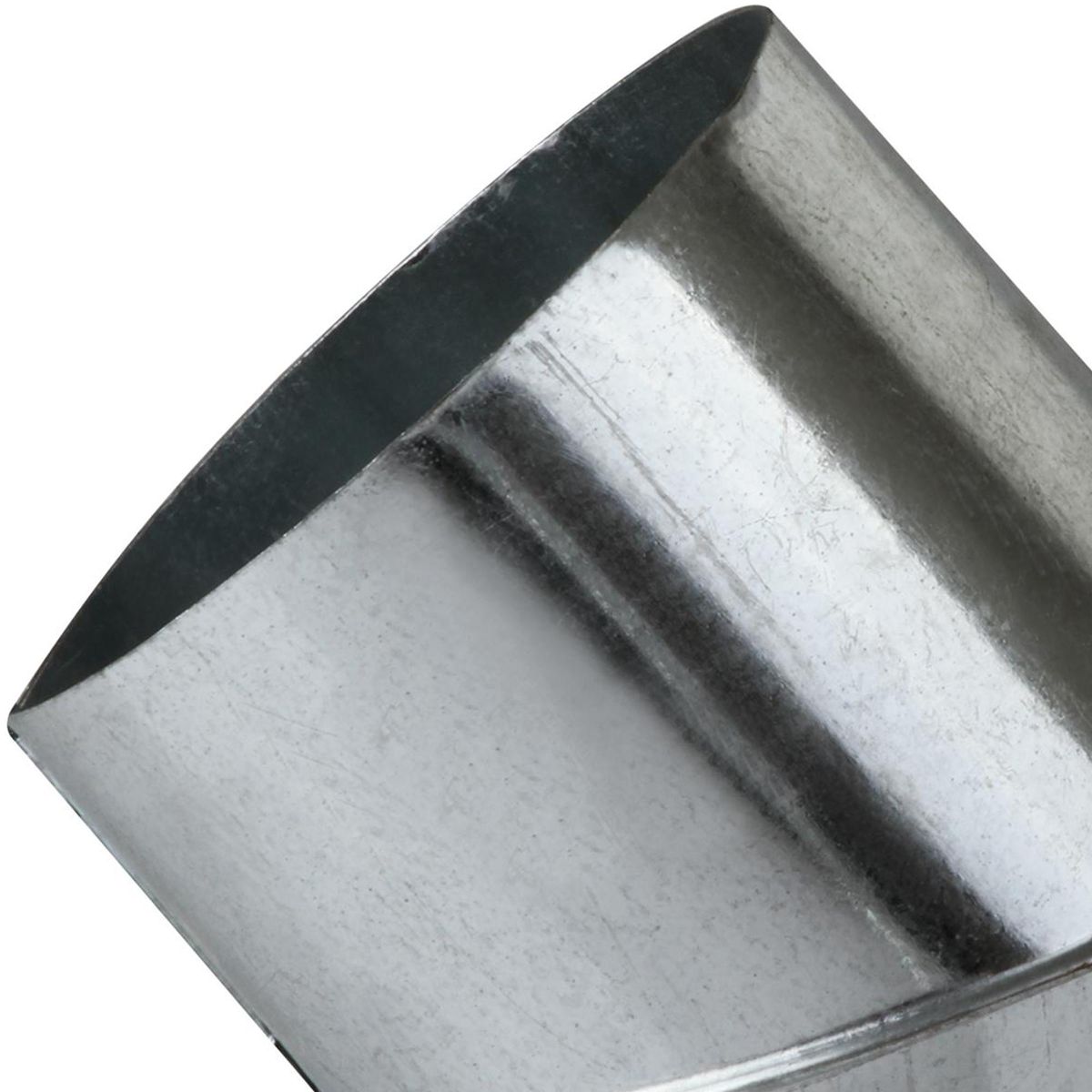 COYAHUE - Curva para tubo acero galvanizado 4-1/2" 45º 0,8mm