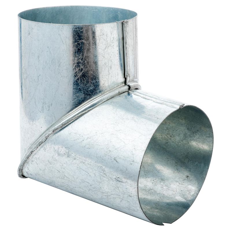 COYAHUE - Codo para tubo acero galvanizado 5"