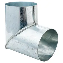 COYAHUE - Codo para tubo acero galvanizado 5"