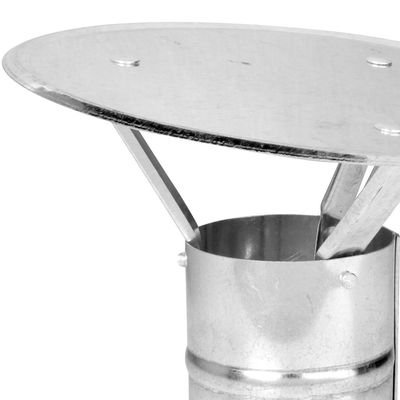 Imagen 2 del producto Gorro para tubo acero galvanizado 3,5""