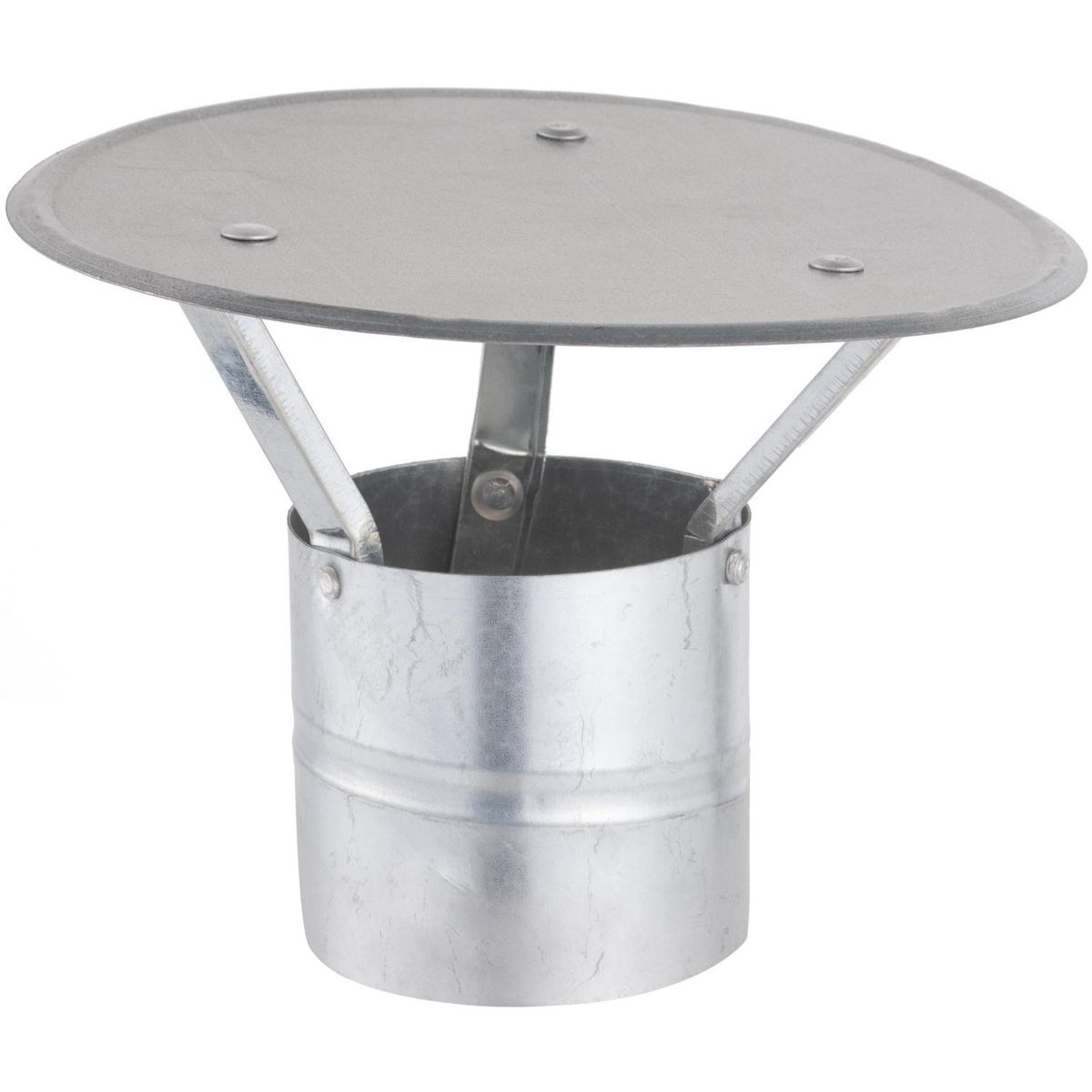 COYAHUE - Gorro para tubo acero galvanizado 4"