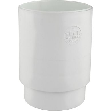 Copla para tubo bajada PVC blanco