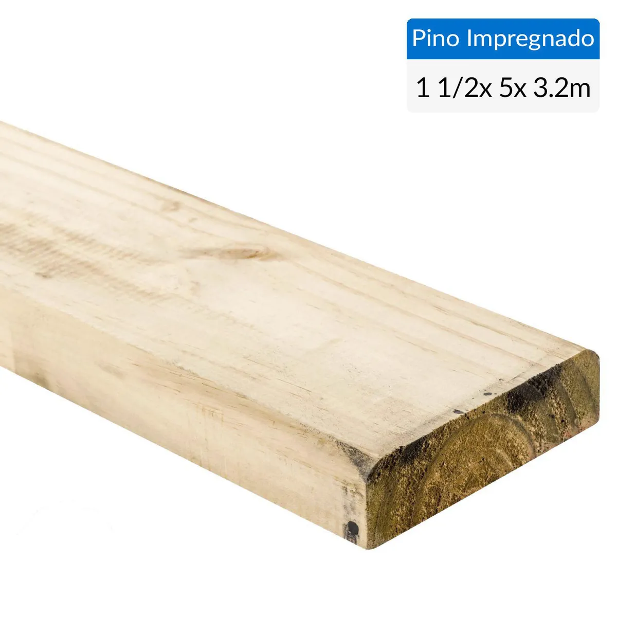 FORESTAL SANTA FE - Pino Deck Verde 3,2 m