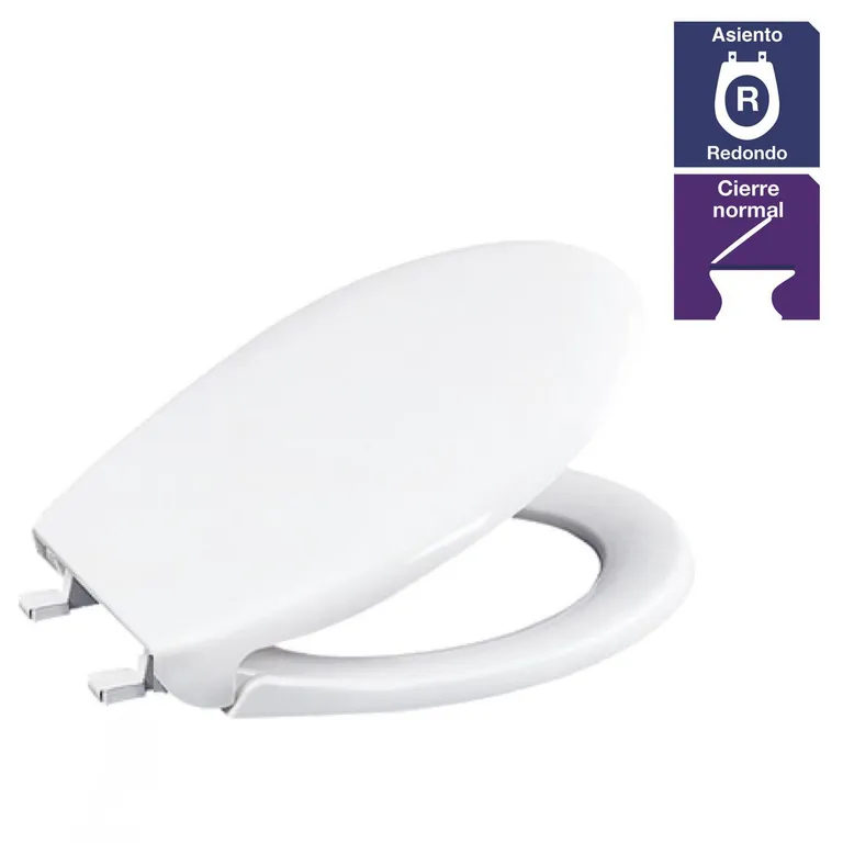 Asiento WC Aero redondo Blanco