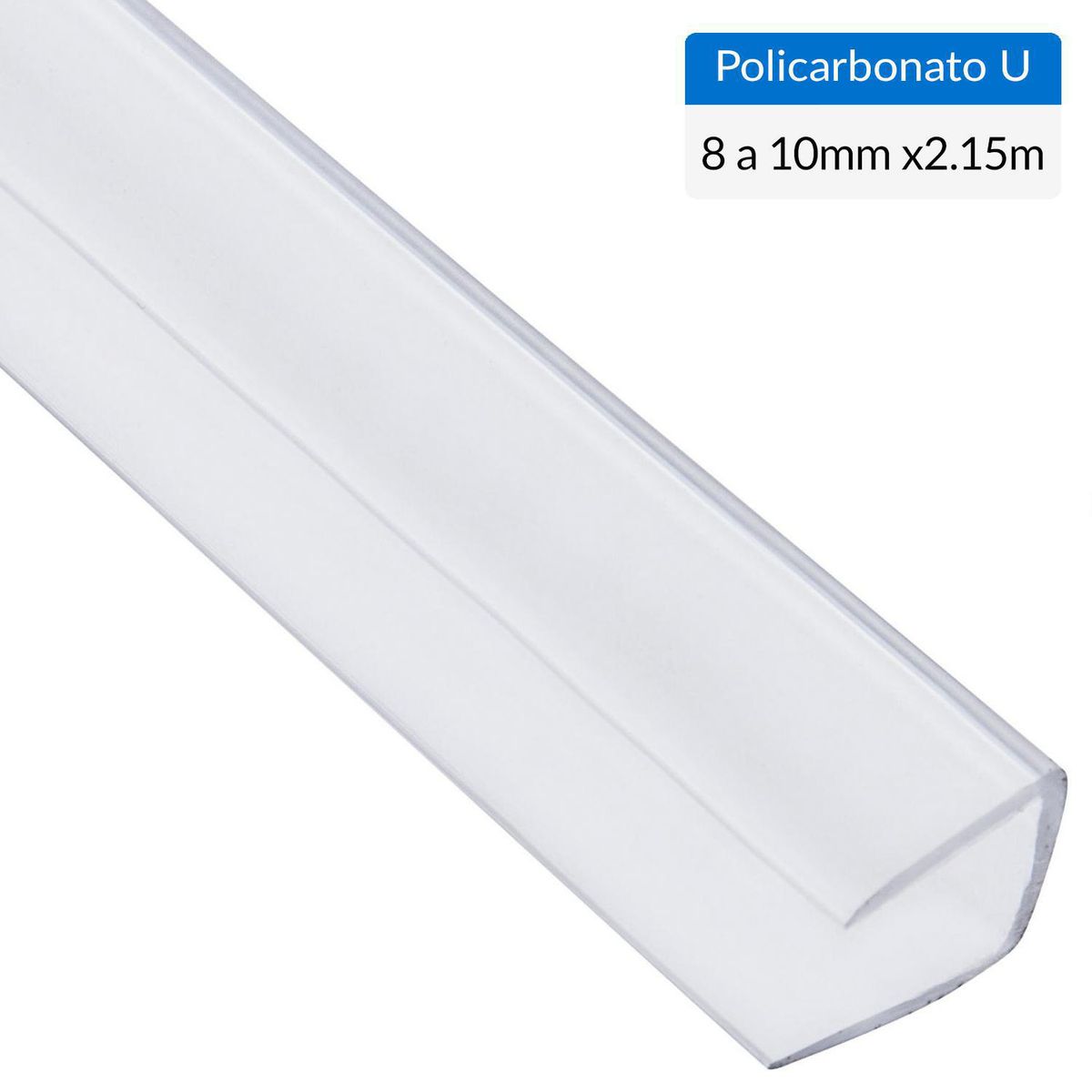 DVP - Cubrezocalo 8-10 mm 2,10 m Transparente