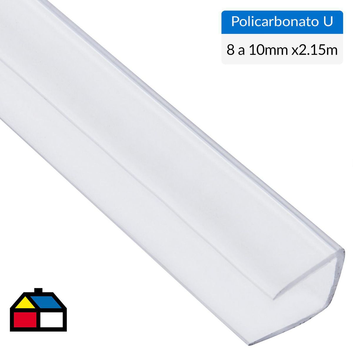 DVP - Cubrezocalo 8-10 mm 2,10 m Transparente