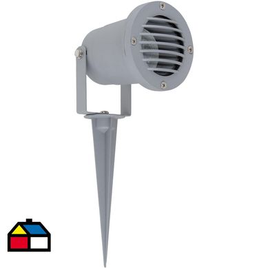 Lmpara estaca exterior 11 W gris
