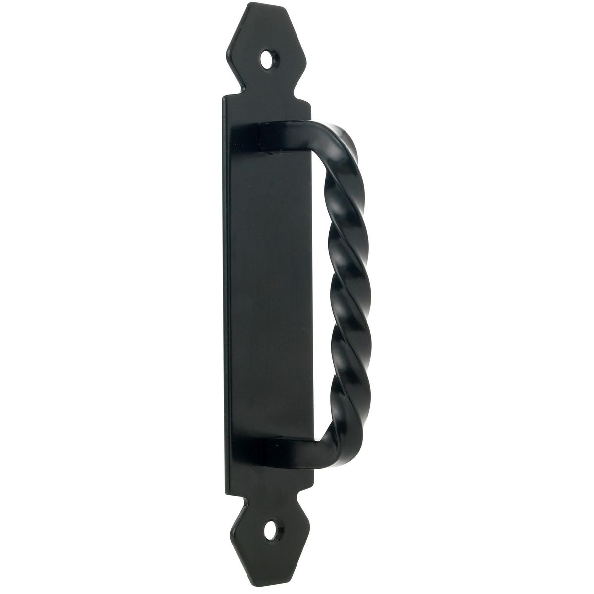 FIXSER - Manilla con placa negro 7"