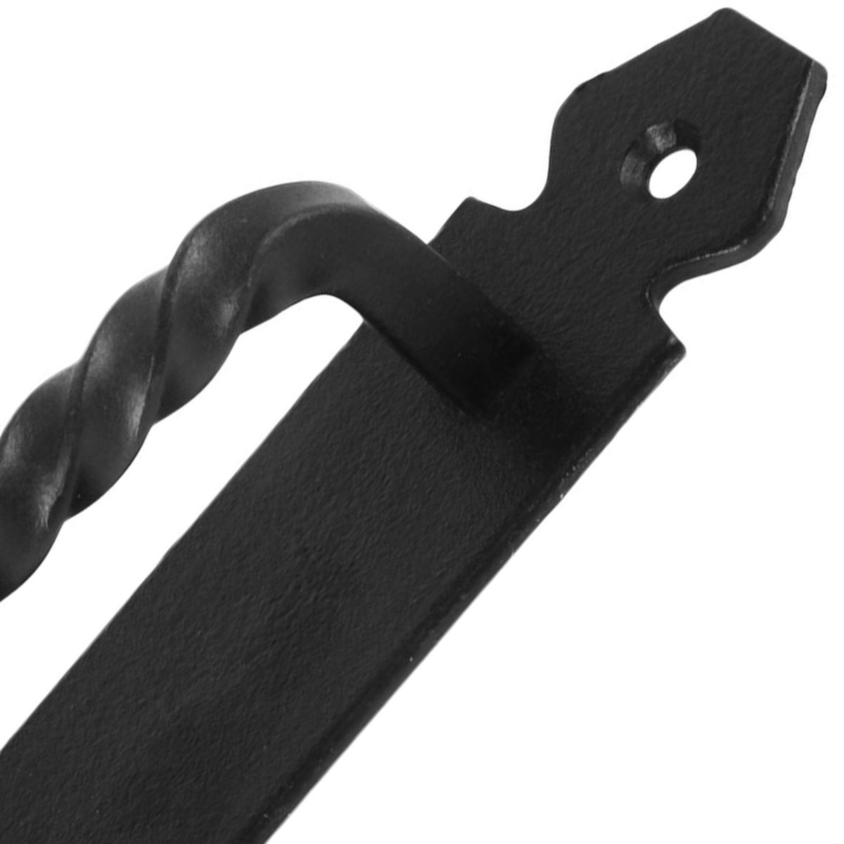 FIXSER - Manilla con placa negro 10"