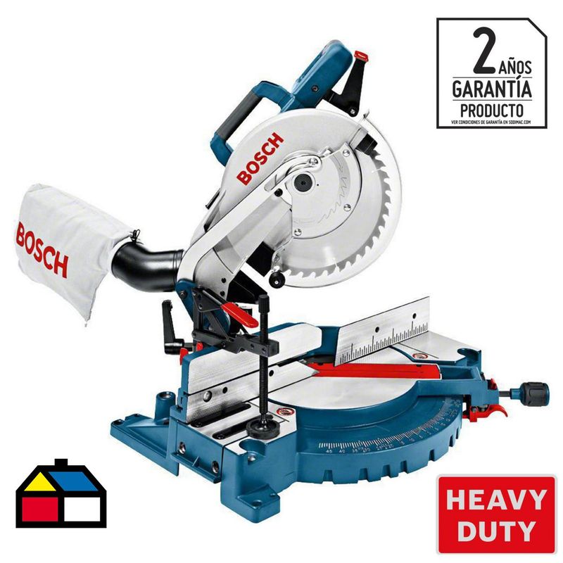 BOSCH - Sierra ingleteadora eléctrica 10" 1600W