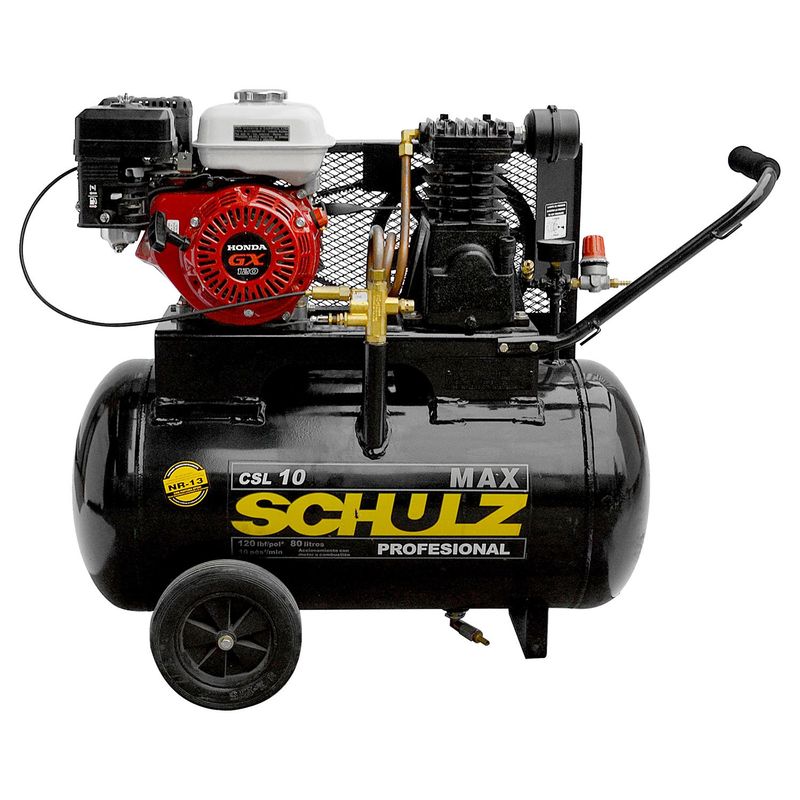 SCHULZ - Compresor de Aire 4 HP 75 Litros CSL 10 MAX