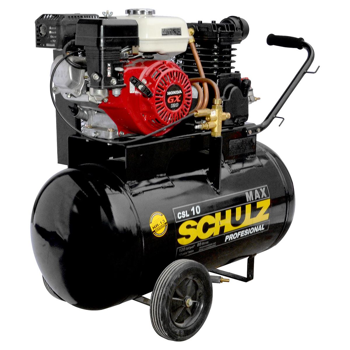 SCHULZ - Compresor de Aire 4 HP 75 Litros CSL 10 MAX