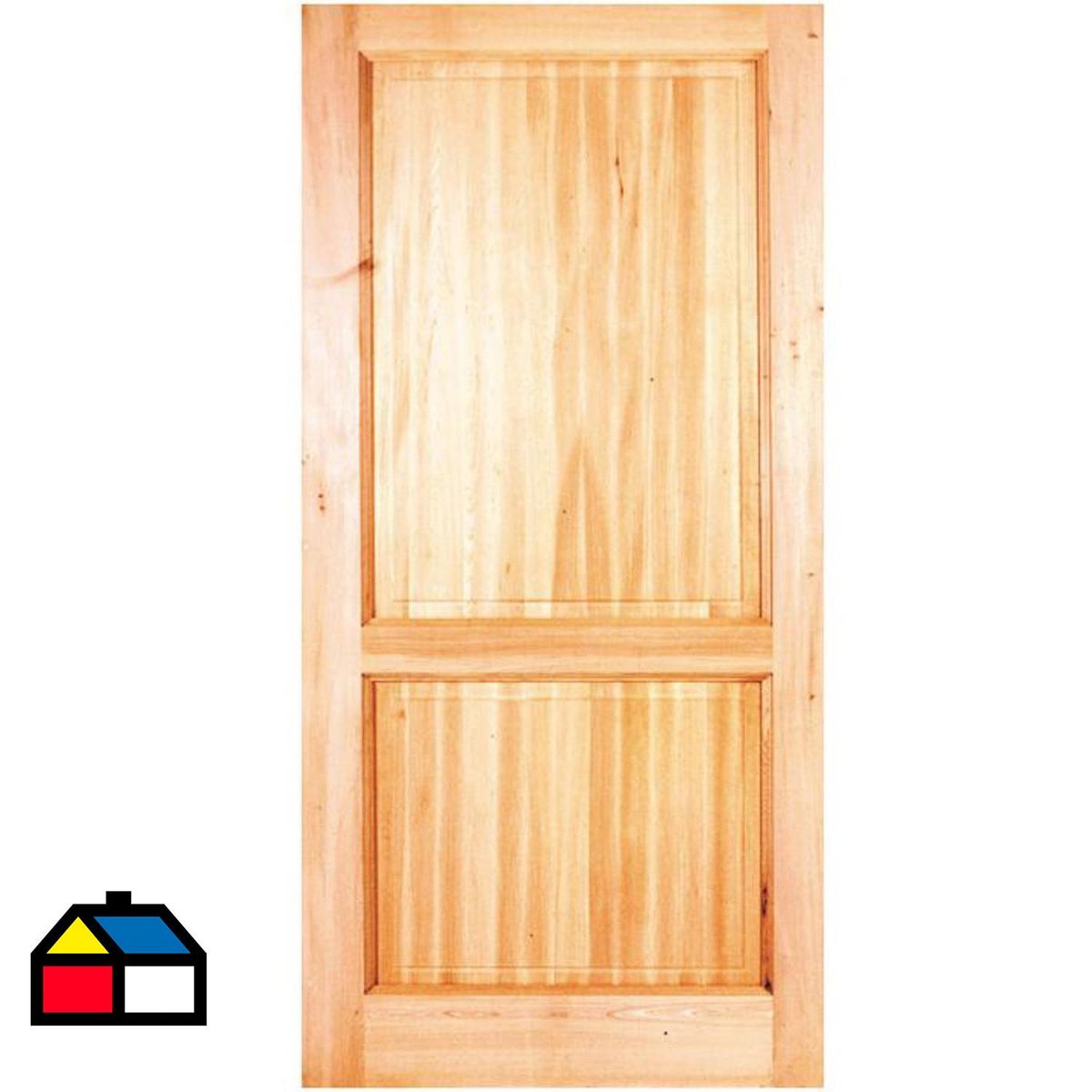 HOLZTEK - Puerta Madera pino oregón 75x200 cm Llanquih 100 Natural