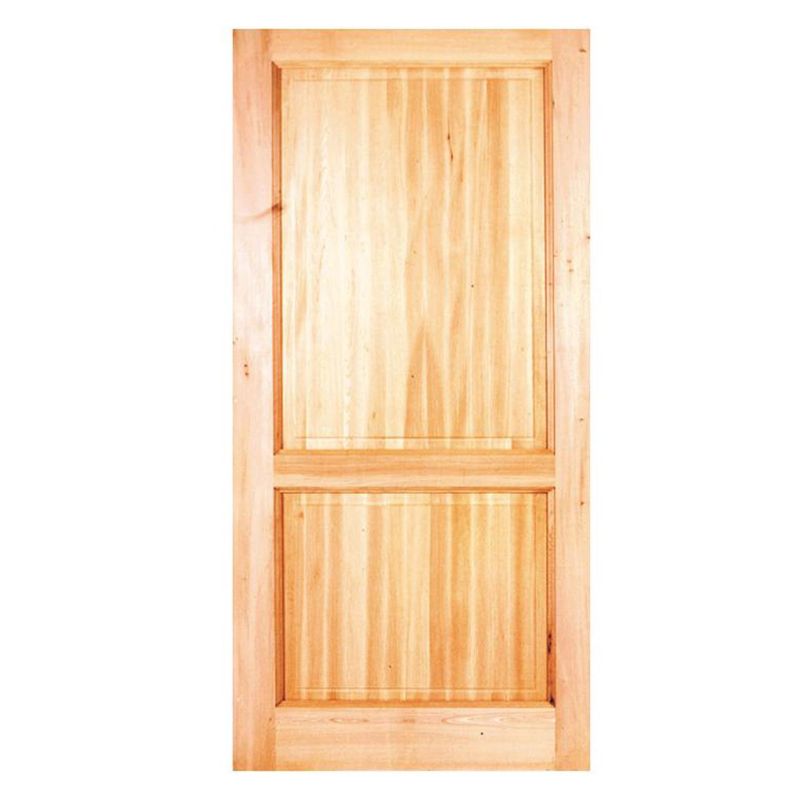 HOLZTEK - Puerta Madera pino oregón 100x200 cm Llanquih 100 Natural