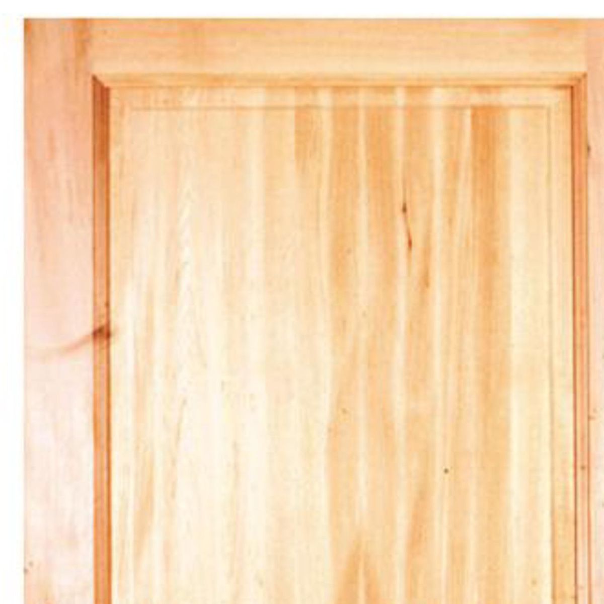 HOLZTEK - Puerta Madera pino oregón 70x210 cm Llanquih 100 Natural