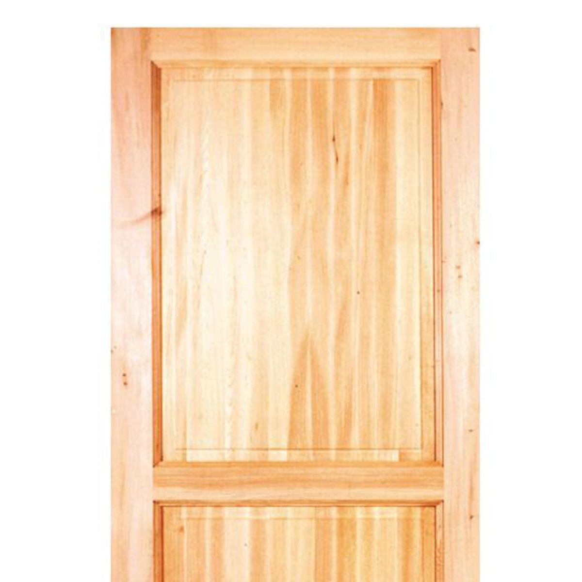 HOLZTEK - Puerta Exterior Madera pino oregón 95x210 cm Llanquih 100 Natural