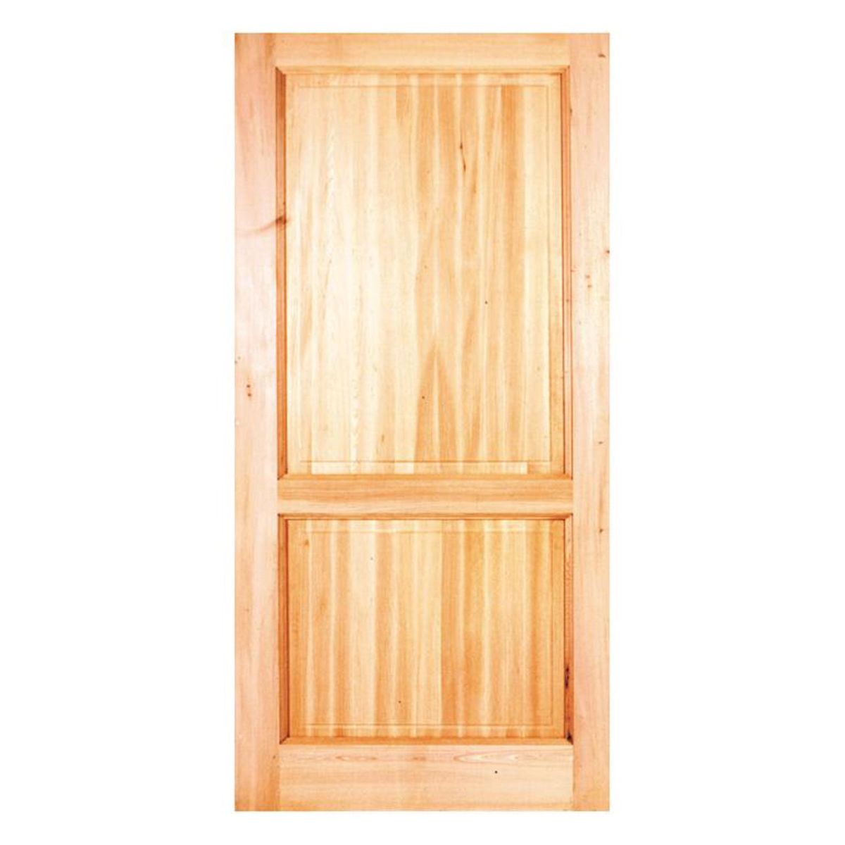 HOLZTEK - Puerta Madera pino oregón 95x220 cm Llanquih Natural