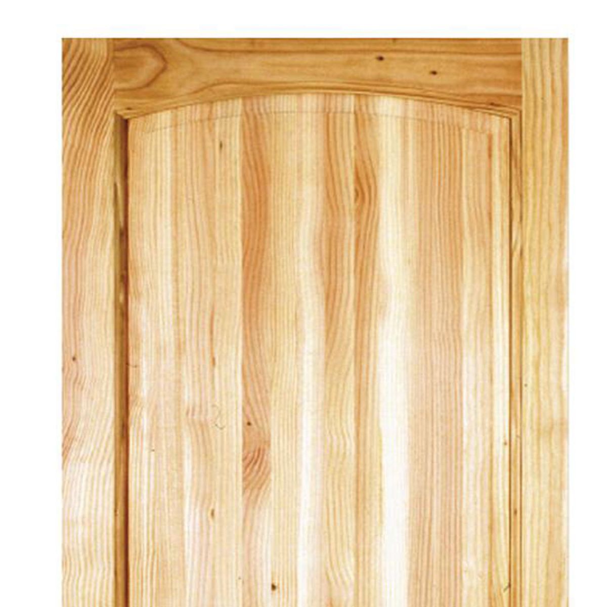 HOLZTEK - Puerta Madera pino oregón 100x220 cm Llanquih Natural