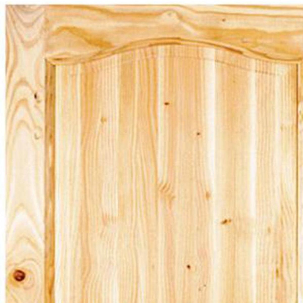HOLZTEK - Puerta Exterior Madera pino oregón Puyehue 122 Natural