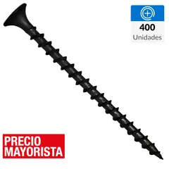 MAMUT - Tornillo Autoperforante Cabeza Phillips Yeso-Cartón 2 " 6 mm 400 Unidades