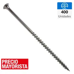 MAMUT - Tornillo Autoperforante Cabeza Phillips Yeso-Cartón 2 " 6 mm 400 Unidades