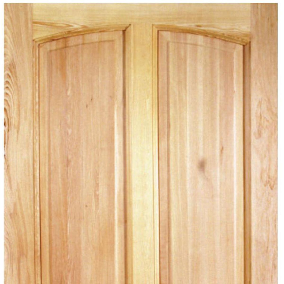 HOLZTEK - Puerta Exterior Madera pino oregón 80x200 cm Rupanco 141 Natural