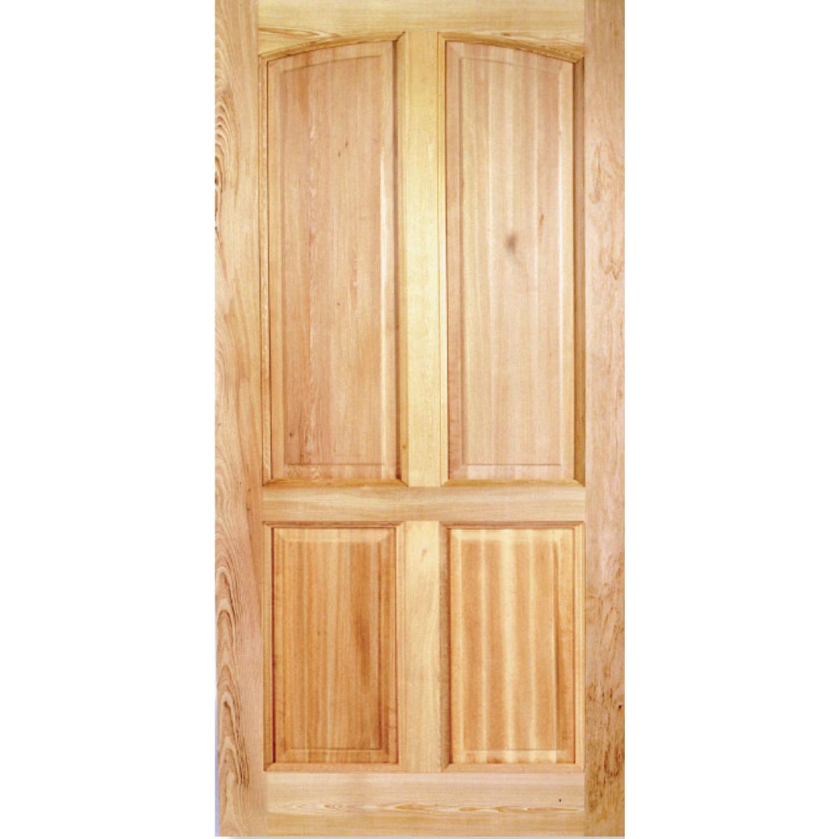HOLZTEK - Puerta Exterior Madera pino oregón 85x210 cm Rupanco 141 Natural