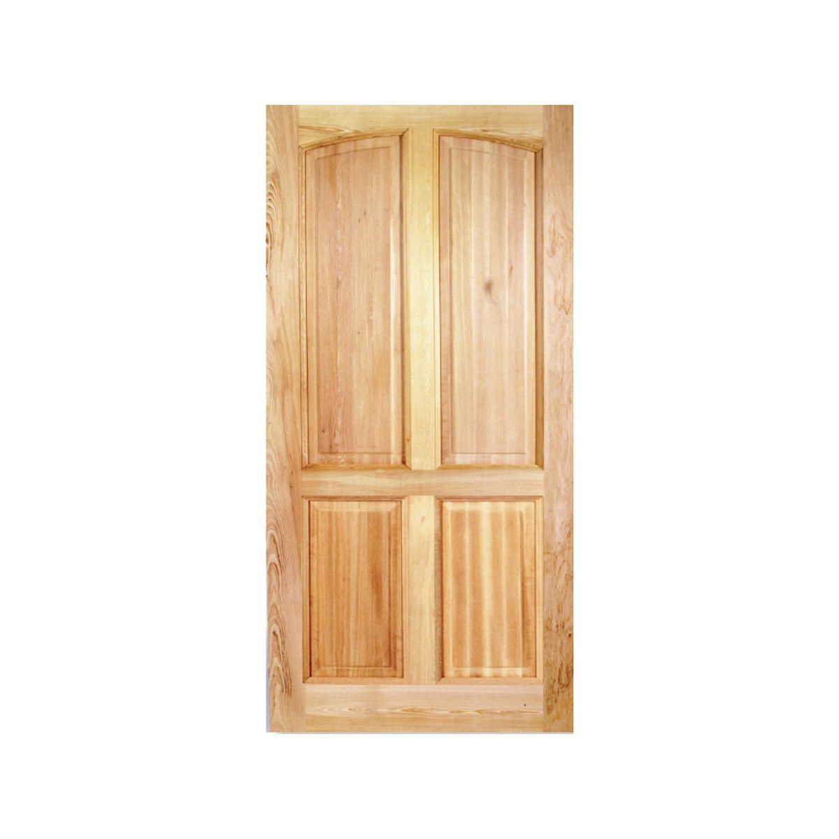 HOLZTEK - Puerta Exterior Madera pino oregón 85x220 cm Rupanco 141 Natural