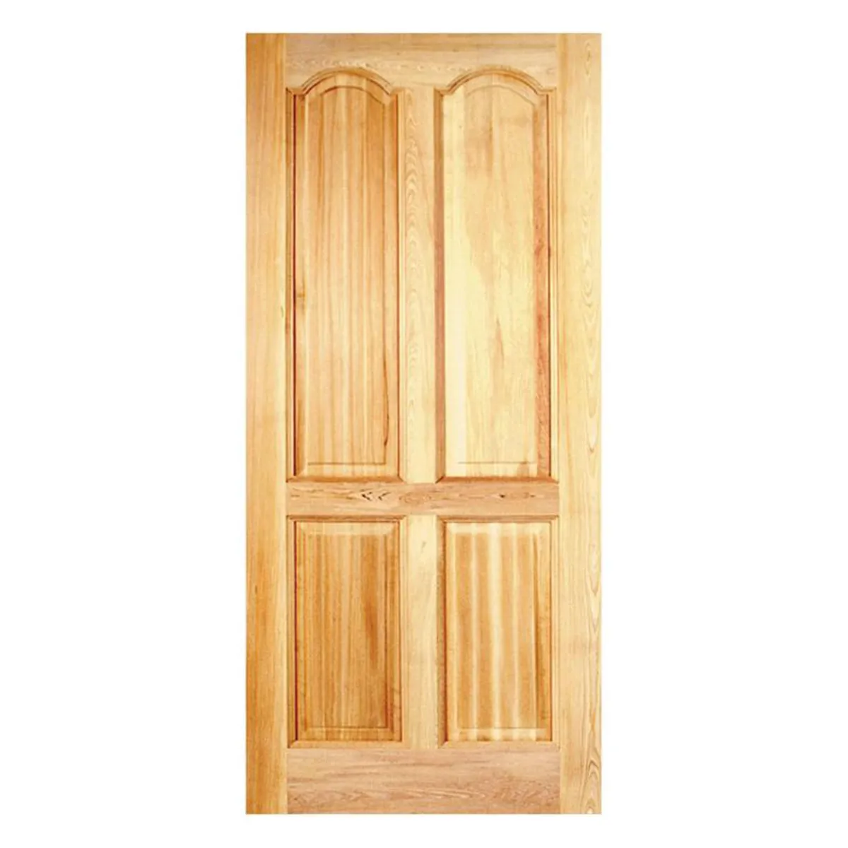 HOLZTEK - Puerta Exterior Madera pino oregón 75x200 cm Rupanco 143 Natural