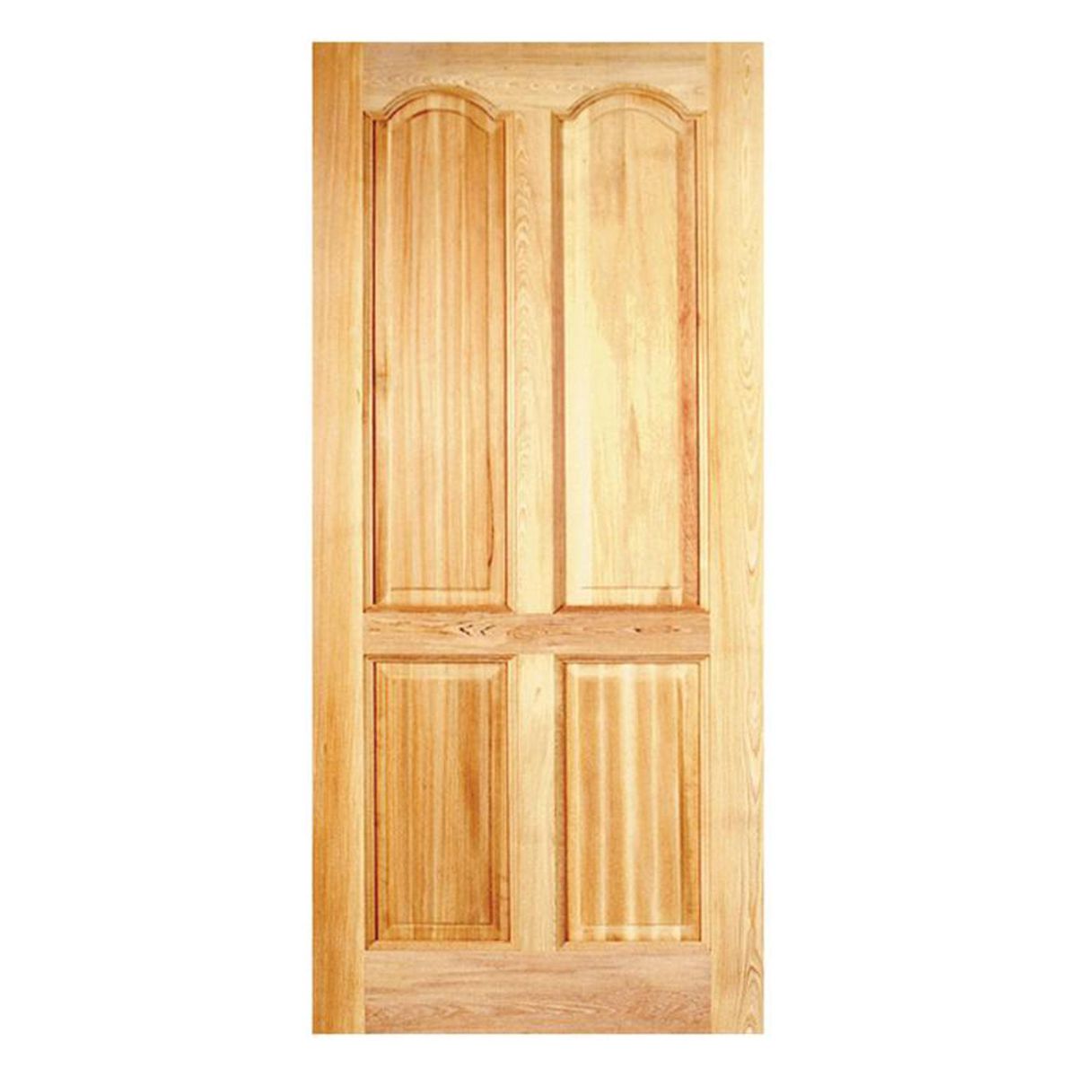 HOLZTEK - Puerta Exterior Madera pino oregón 100x200 cm Rupanco 143 Natural
