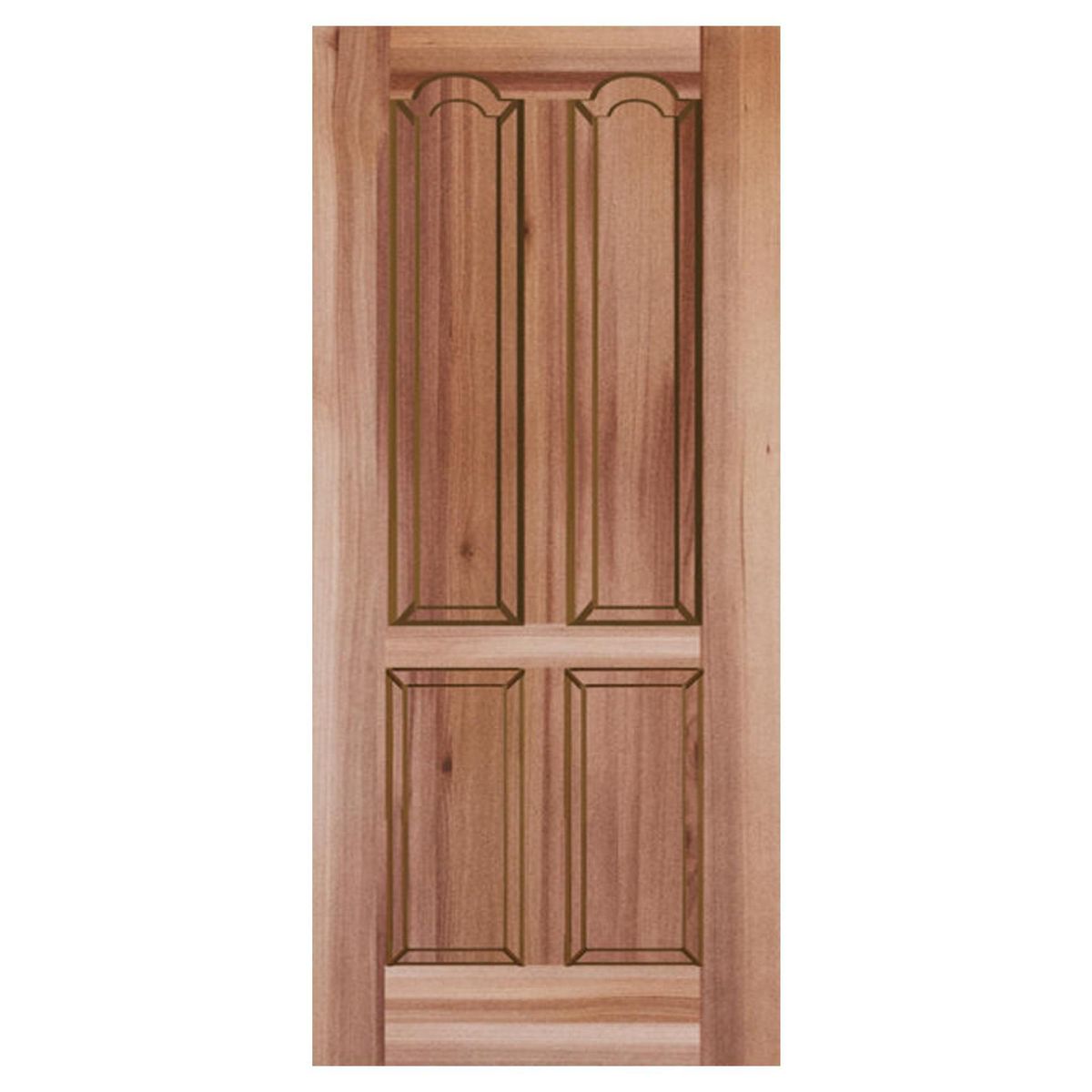 HOLZTEK - Puerta Exterior Madera pino oregón 95x220 cm Rupanco 143 Natural