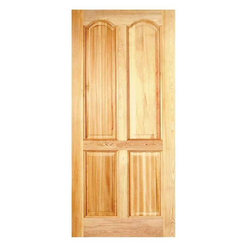 HOLZTEK - Puerta Exterior Madera pino oregón 100x220 cm Rupanco 143 Natural