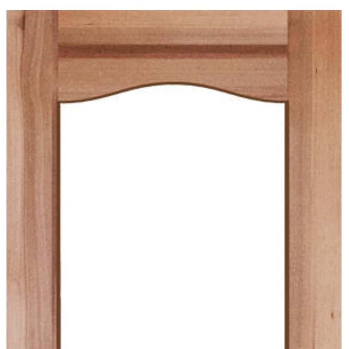 HOLZTEK - Puerta Vidriada Sin Vidrio Madera pino oregón 70x200 cm Rinihue 163 Natural