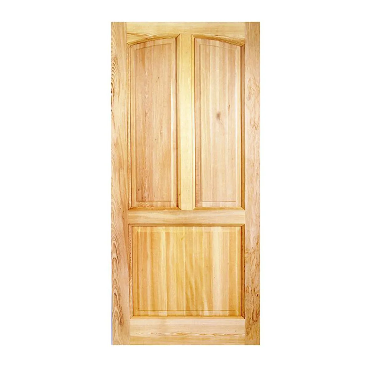 HOLZTEK - Puerta Exterior Madera pino oregón 85x210 cm Calafquen 111 Natural