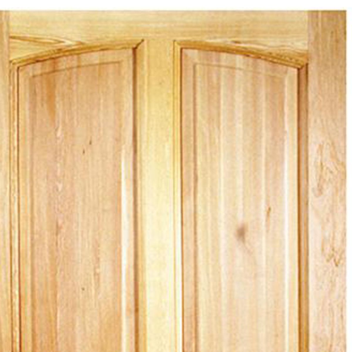 HOLZTEK - Puerta Exterior Madera pino oregón 75x220 cm Calafquen 111 Natural