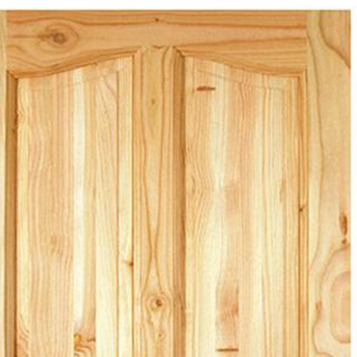 HOLZTEK - Puerta Exterior Madera pino oregón 70x210 cm Calafquen 112 Natural