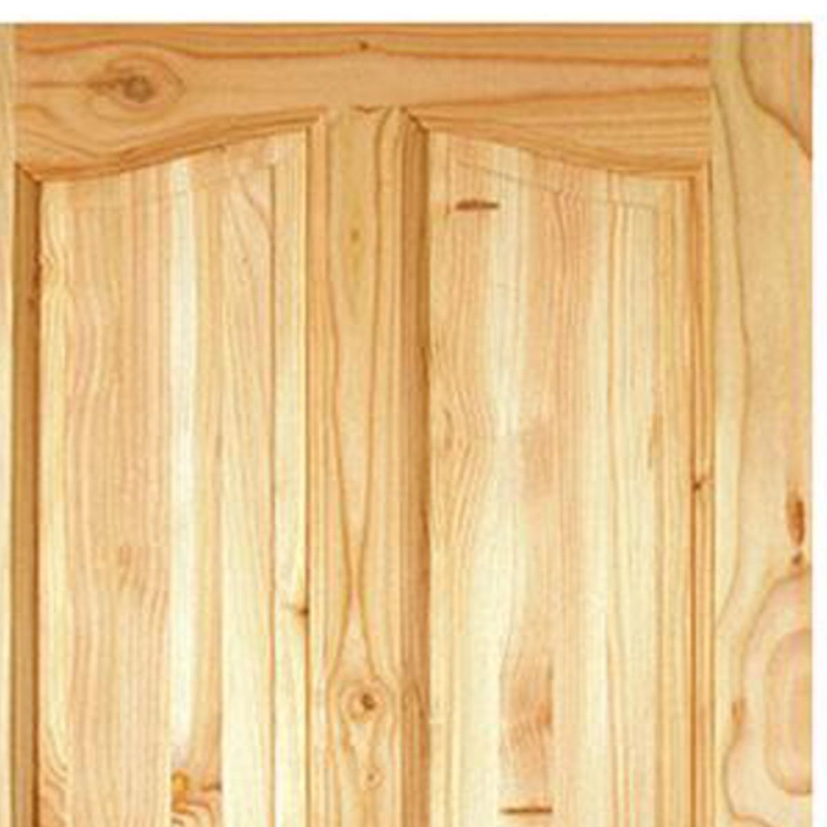 HOLZTEK - Puerta Exterior Madera pino oregón 95x220 cm Calafquen 112 Natural