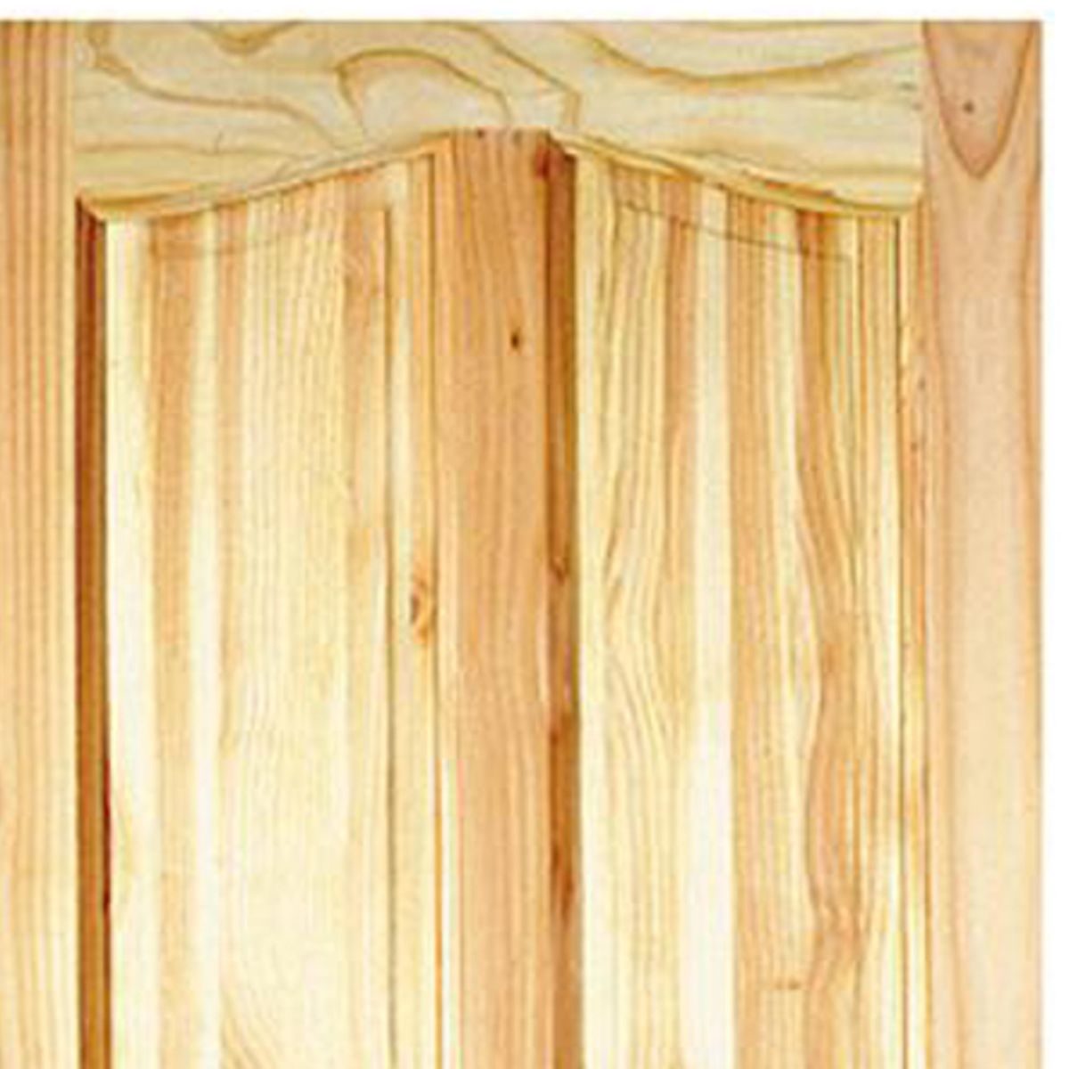 Puerta Exterior Madera pino oregón 80x200 cm Ranco 132 Natural, marca HOLZTEK - Foto 2