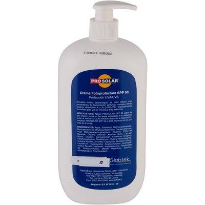 Imagen 2 del producto Protector Solar Corporal Factor 50 1 Litro