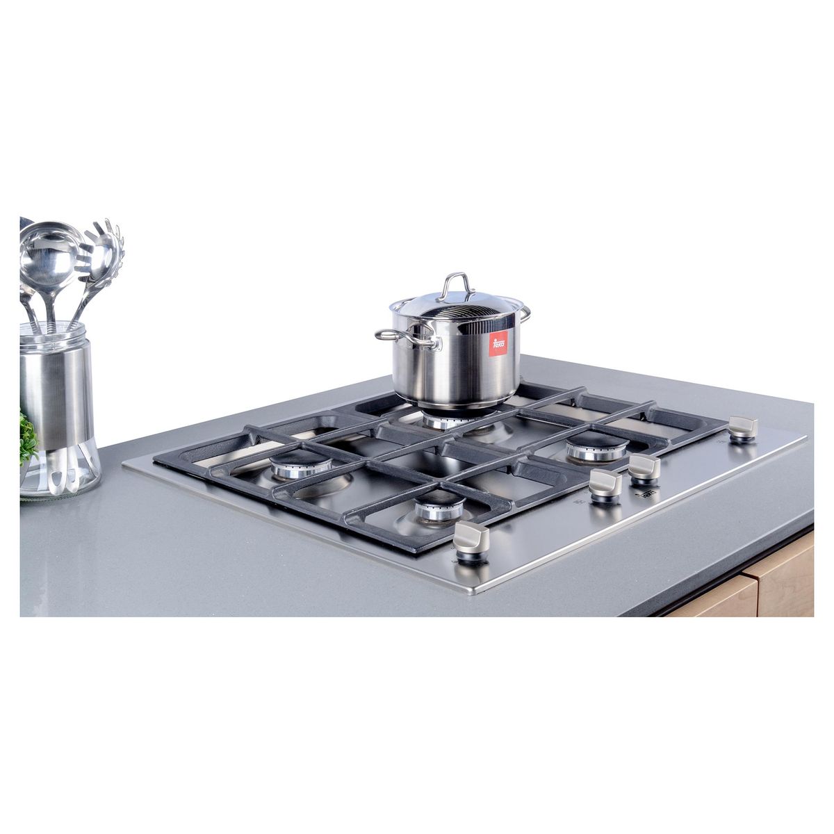 TEKA - Encimera Gas 4 Platos Inox EW-60 4G AI AL CI