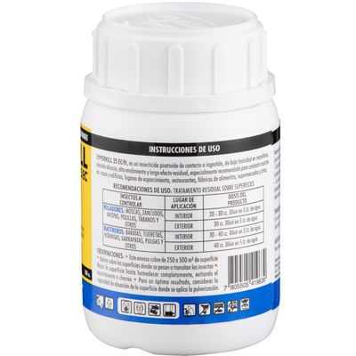 Imagen 2 del producto Insecticida Cyperkill 25 EC 100 cc plagas hogar