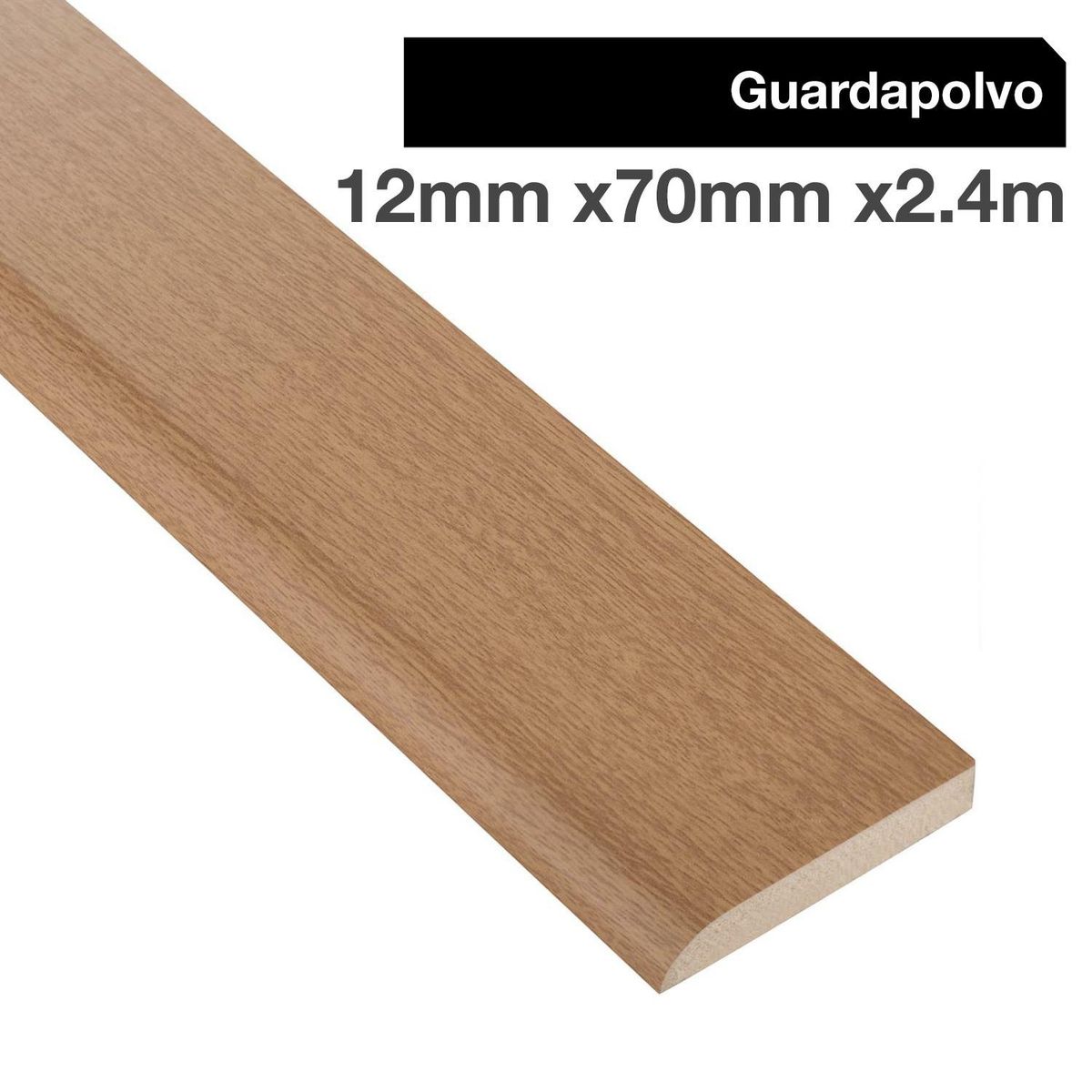 MAFORSA - Guardapolvo MDF Abedul 12 mm 7x240 cm