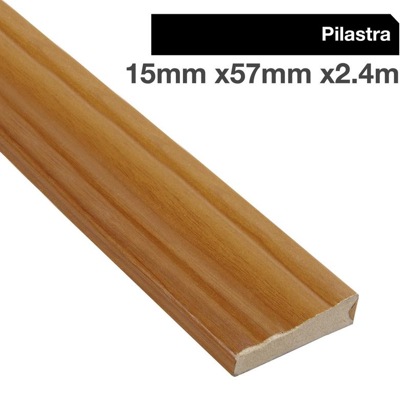 HOLZTEK - Pilastra MDF Cerezo 15 mm 5.7x240 cm