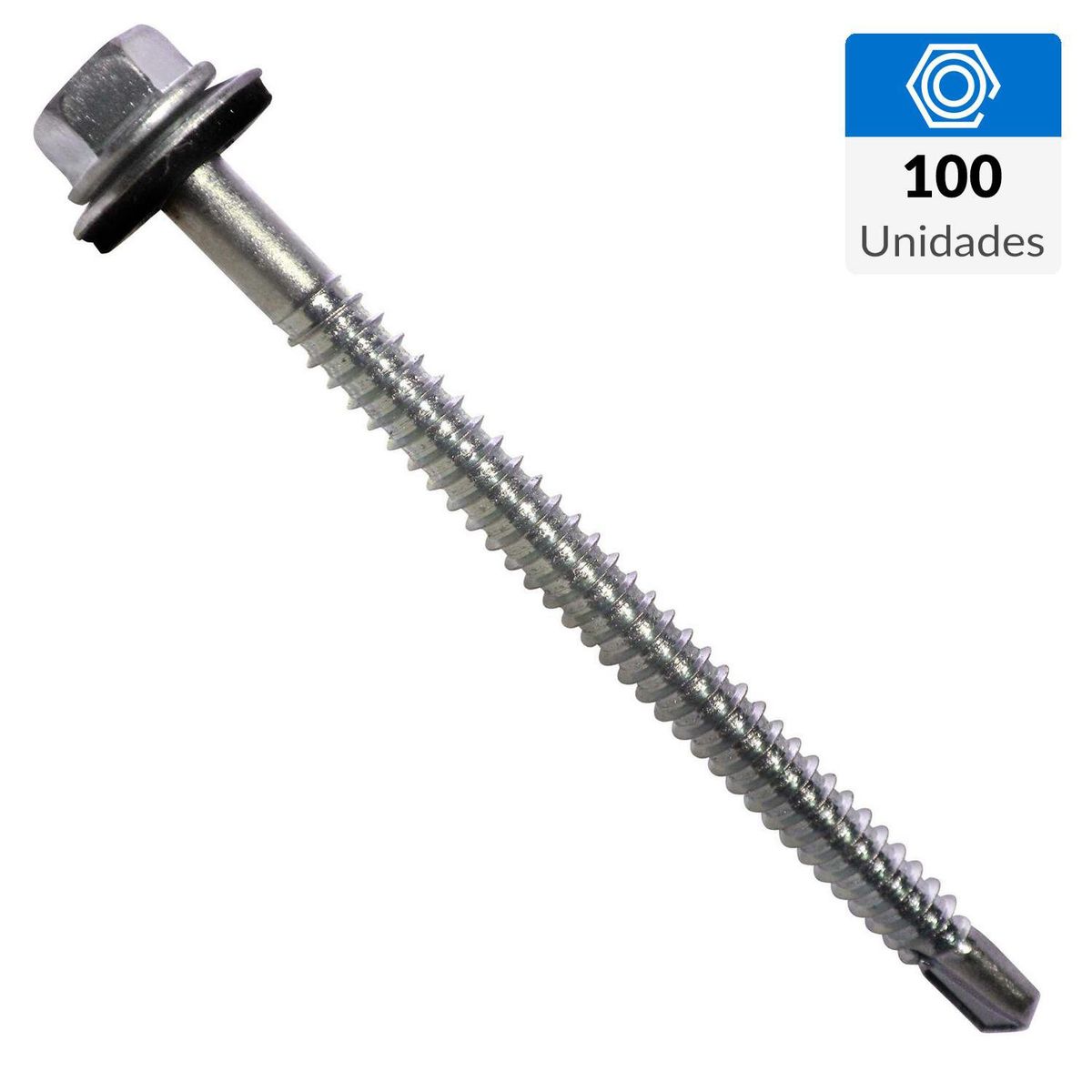 MAMUT - Tornillo Autoperforante Metal 2-1/2 " 12 mm 100 unidad(es)