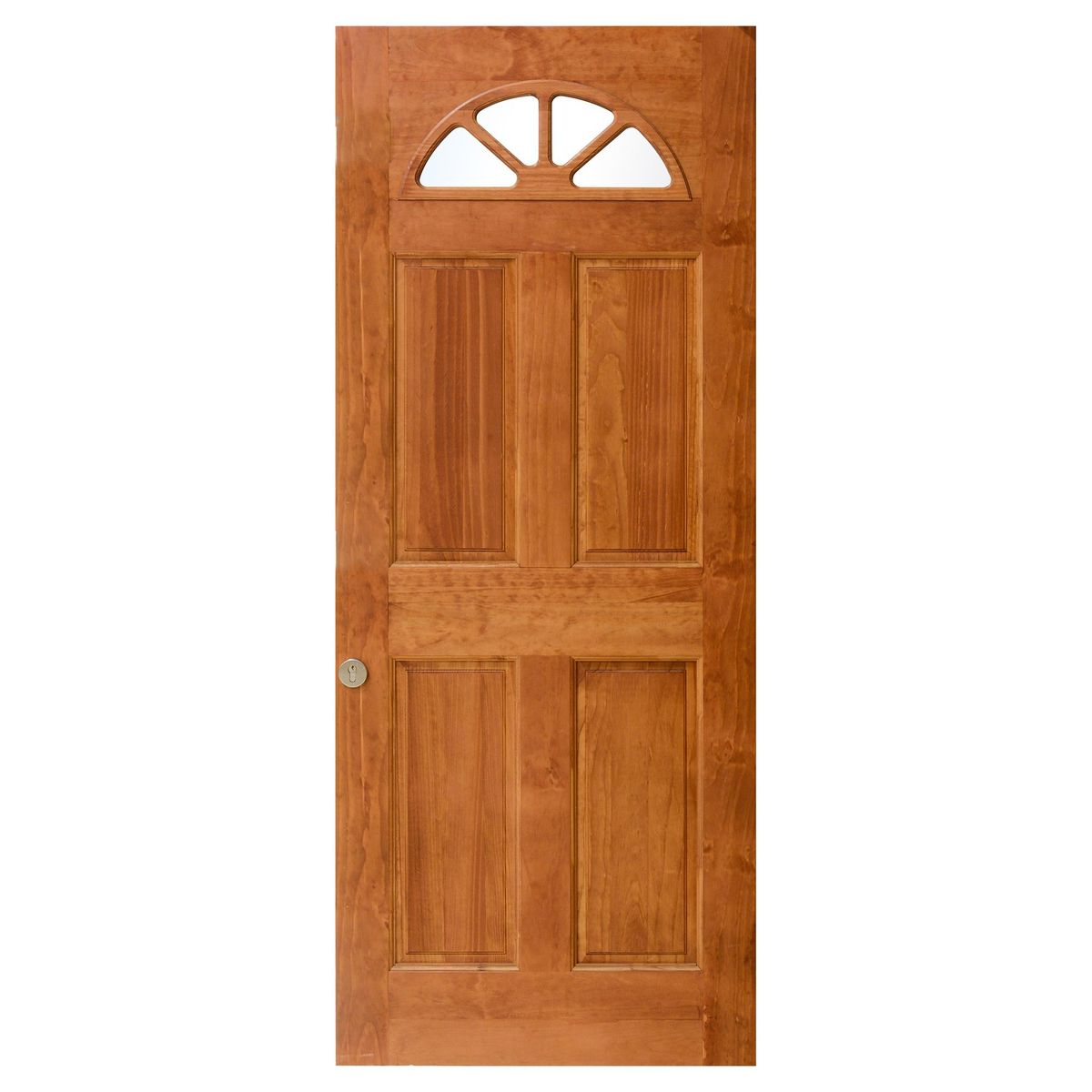 HOLZTEK - Puerta Pino Ibiza Media Luna color Cerezo