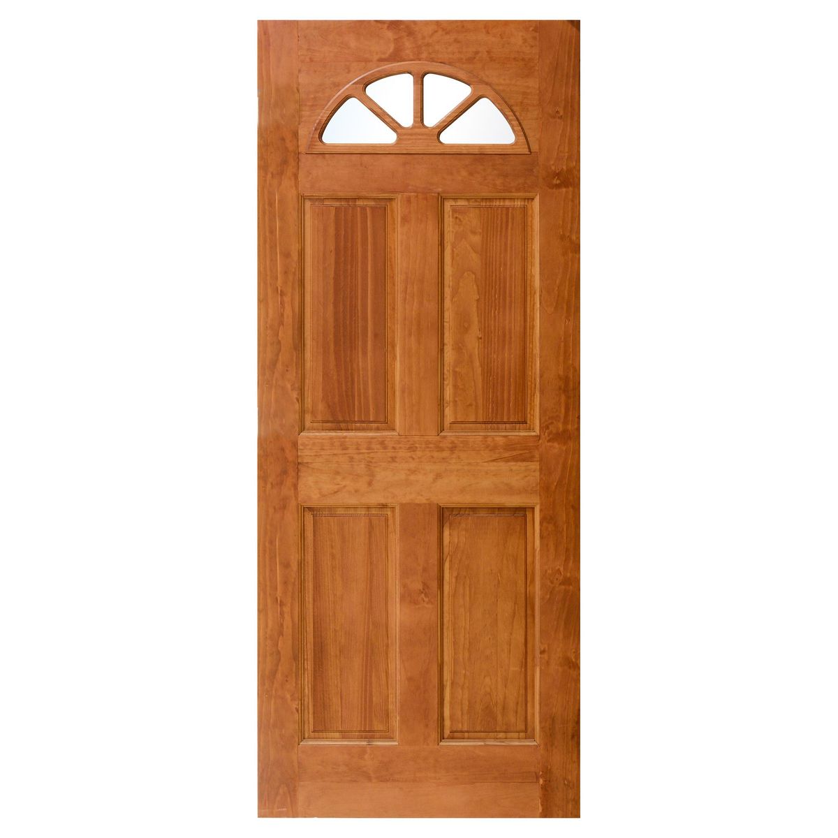 HOLZTEK - Puerta Pino Ibiza Media Luna color Cerezo