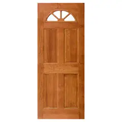 MULTIMARCA - Puerta Pino Ibiza Media Luna color Cerezo