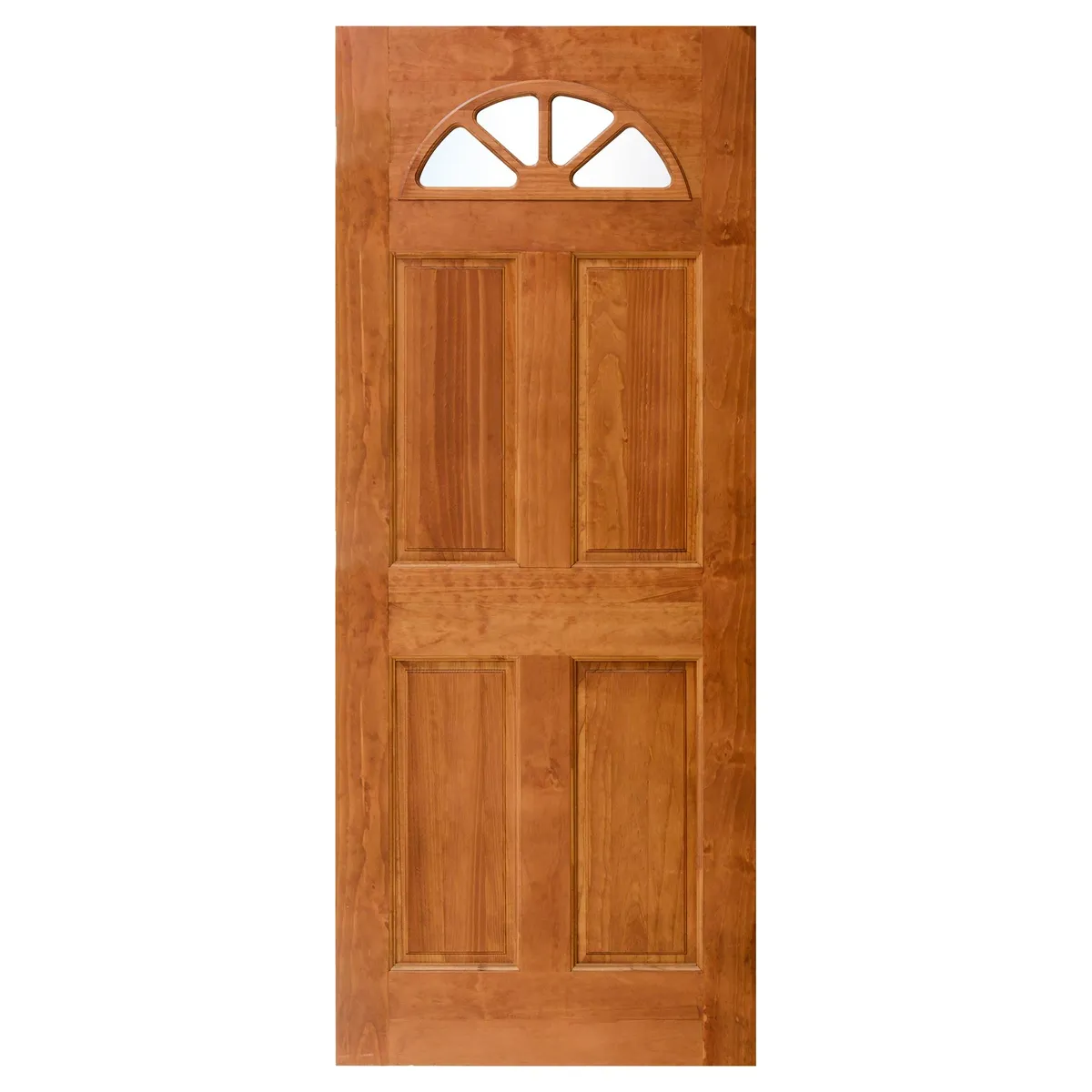 HOLZTEK - Puerta Pino Ibiza Media Luna color Cerezo