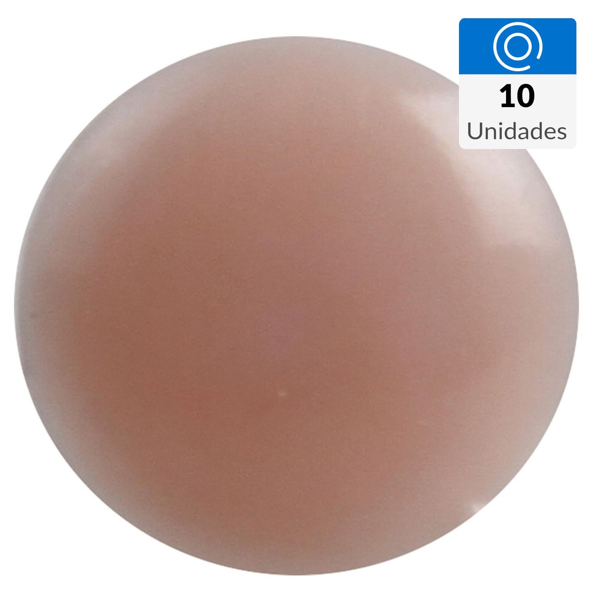 RH - Tapa soberbio chica para tornillo 10 unidades almendra